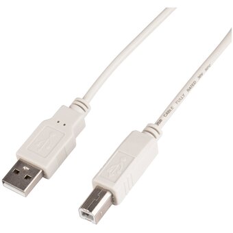  Кабель Buro USB-A-B-1.5C USB A m-USB B m 1.5м 