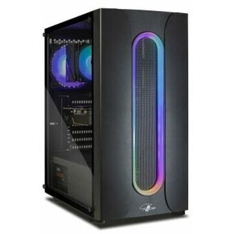  Корпус Eurocase A10 без БП ARGB black 00-00854022 Midtower ATX 