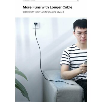  Кабель UGREEN US103 10317 USB 2.0 A Male to A Female Cable 3m Black 