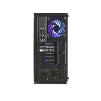  Корпус Eurocase A10 без БП ARGB black 00-00854022 Midtower ATX 