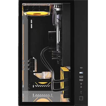  Корпус Formula Crystal Z9M (crystal z9m b), Mini-Tower, mATX, без БП, черный 