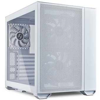  Корпус Lian Li O11 Air Mini / White (G99.O11AMW.R0) / Mid-Tower, TG 