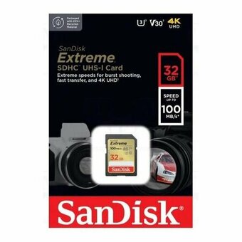  Карта памяти SANDISK SDSDXVT-032G-GNCIN SDHC 32GB UHS-I 