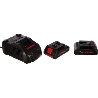  Батарея аккумуляторная Bosch ProCORE 18В 4Ач Li-Ion (З/У в компл.) (1600A016GF) 