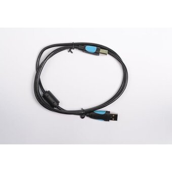  Кабель Vention VAS-A16-B500 USB 2.0 AM/BM 5м черный 