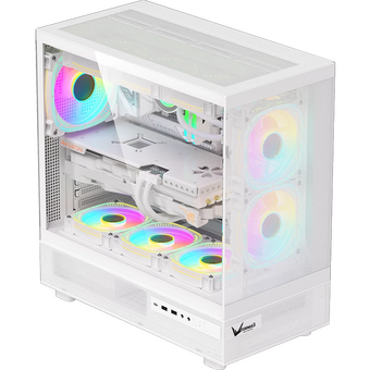  Корпус Formula Crystal Z8 Floe (crystal z8 floe w), Midi-Tower, ATX, без БП, белый 