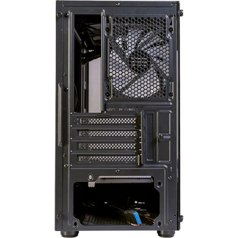  Корпус Eurocase M09 без БП 3 ARGB black 00-01064074 Minitower mATX закаленное стекло USB 3.0 