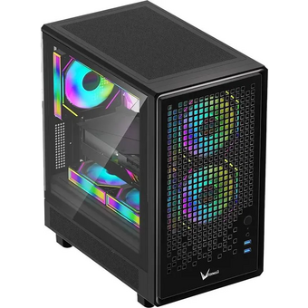  Корпус Formula Air Mesh G2 черный без БП mATX 3x120mm 2xUSB3.0 audio 