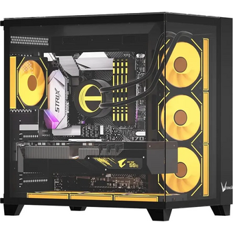  Корпус Formula Crystal Z9M (crystal z9m b), Mini-Tower, mATX, без БП, черный 