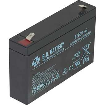  Аккумулятор B.B. Battery HR 9-6 6V 9Ah 
