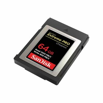  Карта памяти SanDisk CFexpress SDCFE-064G-GN4NN Type B 64GB Extreme Pro 1500/800 Mb/s 