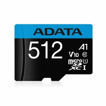  Карта памяти ADATA AUSDX512GUICL10A1-RA1 Micro SDXC 512GB 