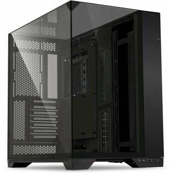  Корпус Lian-Li O11 Vision черный (G99.O11VX.00) без БП ATX 8x120mm 5x140mm 2xUSB3.0 1xUSB3.1 audio 
