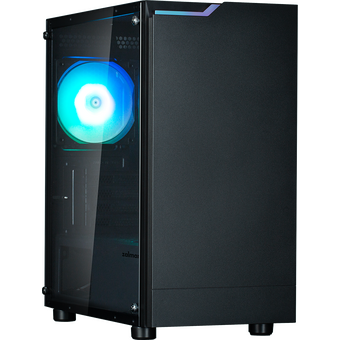  Корпус ZALMAN T4 Plus, MATX, Black, Window, 1 x Combo (3.5'' or 2.5''), 1x3.5'', 2x2.5", 1xUSB2.0, 2xUSB3.0, REAR 1x120mm ARGB 