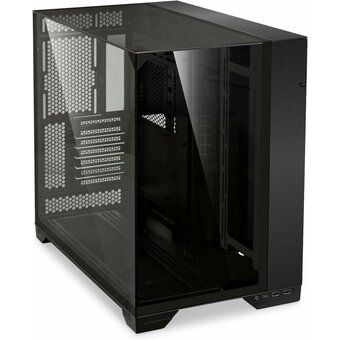  Корпус Lian-Li O11 Vision черный (G99.O11VX.00) без БП ATX 8x120mm 5x140mm 2xUSB3.0 1xUSB3.1 audio 