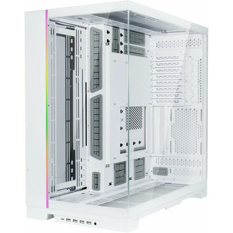  Корпус LIAN LI O11 Dynamic Evo XL White (G99.O11DEXL-W.00) ATX/Micro-ATX/Mini-ITX, 4xUSB 3.0, 1xUSB Type-C, 1xAudio, Included Fans none 