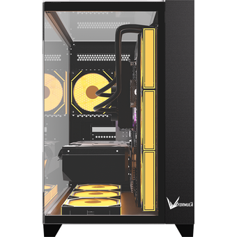  Корпус Formula Crystal Z9 (crystal z9 b), Midi-Tower, ATX, без БП, черный 