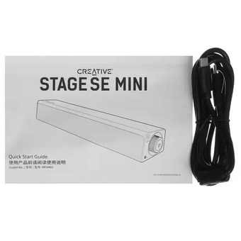  Саундбар Bluetooth Creative Stage SE Mini 2.0 черный 51MF8460AA000 