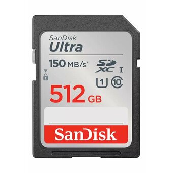  Карта памяти SANDISK SDSDUNC-512G-GN6IN SDXC 512GB UHS-I 