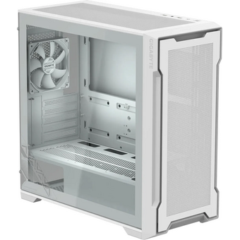  Корпус Gigabyte C102W GB-C102GI белый (28300-C102W-2CRR) без БП ATX 5x120mm 4x140mm 2xUSB3.0 audio bott PSU 