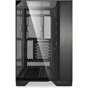  Корпус Lian-Li O11 Vision черный (G99.O11VX.00) без БП ATX 8x120mm 5x140mm 2xUSB3.0 1xUSB3.1 audio 