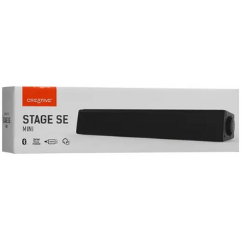  Саундбар Bluetooth Creative Stage SE Mini 2.0 черный 51MF8460AA000 