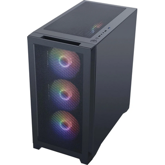  Корпус Accord AM08 черный без БП ATX 2xUSB3.0 1xUSB3.1 audio bott PSU 