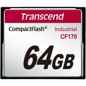  Карта памяти Transcend CompactFlash CF170 (TS64GCF170) 64GB 