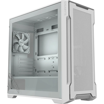  Корпус Gigabyte C102W GB-C102GI белый (28300-C102W-2CRR) без БП ATX 5x120mm 4x140mm 2xUSB3.0 audio bott PSU 