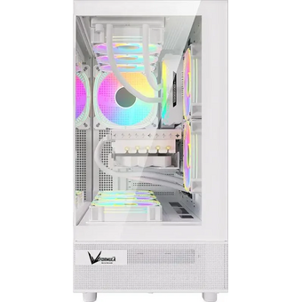  Корпус Formula Crystal Z8 Cosmic (crystal Z8 cos W), Midi-Tower, ATX, без БП, белый 