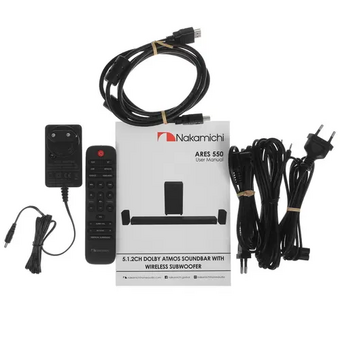 Саундбар Nakamichi Ares 550 5.1.2 черный 