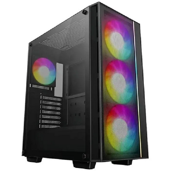  Корпус DeepCool Matrexx 55 V4 Mesh (R-Matrexx55-BKAGA4-G-4) , Midi-Tower, ATX, без БП, черный 