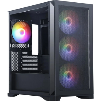  Корпус Accord AM08 черный без БП ATX 2xUSB3.0 1xUSB3.1 audio bott PSU 