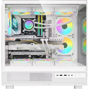  Корпус Formula Crystal Z8 Cosmic (crystal Z8 cos W), Midi-Tower, ATX, без БП, белый 