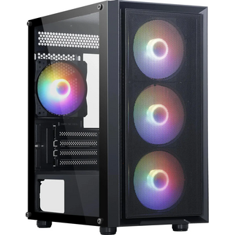  Корпус Accord M203 черный без БП ATX 2xUSB2.0 1xUSB3.0 1xUSB3.1 audio bott PSU 