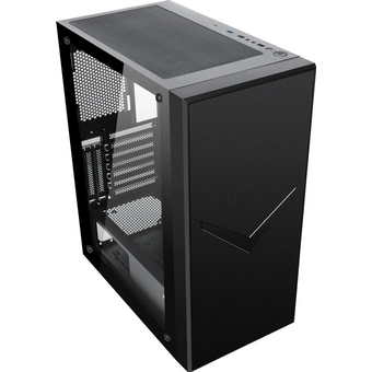  Корпус Accord 3501 черный без БП ATX 2xUSB2.0 1xUSB3.0 1xUSB3.1 audio bott PSU 