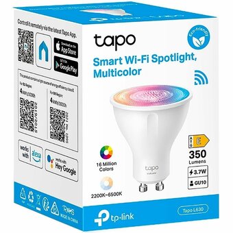 Умная лампа TP-LINK Tapo L630 GU10 RGB 3.7Вт 350lm Wi-Fi (1шт) 