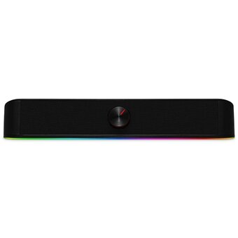  Саундбар DEFENDER Adiemus (78148) black (6Вт, подсветка RGB, питание от USB) 
