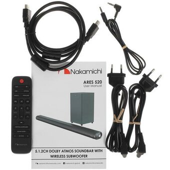  Саундбар Nakamichi Ares 520 5.1.2 черный 