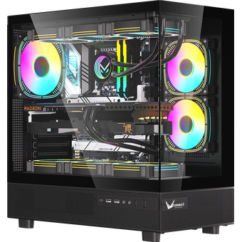  Корпус Formula Crystal Z8 Cosmic (crystal z8 b cos), Midi-Tower, ATX, без БП, черный 