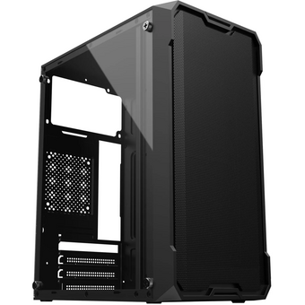  Корпус Оклик OCC-MN301 черный без БП mATX 1x80mm 2x120mm 1xUSB2.0 1xUSB3.0 audio 