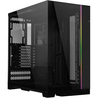  Корпус LIAN LI O11 Dynamic Evo XL Black (G99.O11DEXL-X.00) ATX/Micro-ATX/Mini-ITX, 4xUSB 3.0, 1xUSB Type-C, 1xAudio, Included Fans none 