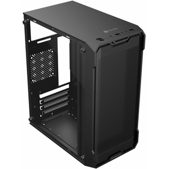  Корпус Оклик OCC-MN301 черный без БП mATX 1x80mm 2x120mm 1xUSB2.0 1xUSB3.0 audio 