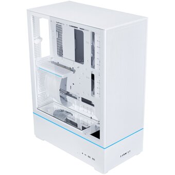  Корпус Lian Li SUP01W / White (G99.SUP01W.R0) / 3 x 120mm PWM Fan / PCIe4.0 Riser Cable / Mid-Tower, TG 