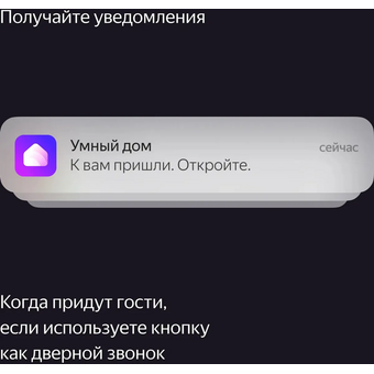  Умная кнопка ЯНДЕКС YNDX-00524 белый 