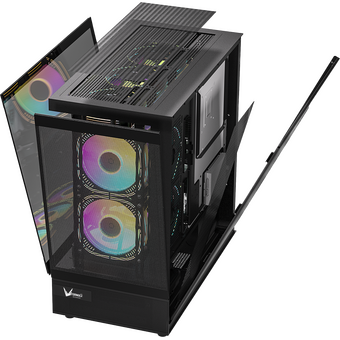  Корпус Formula Crystal Z8 Cosmic (crystal z8 b cos), Midi-Tower, ATX, без БП, черный 
