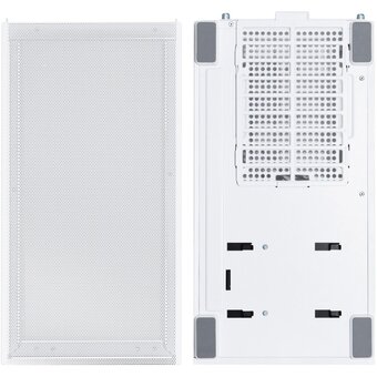  Корпус Lian Li SUP01W / White (G99.SUP01W.R0) / 3 x 120mm PWM Fan / PCIe4.0 Riser Cable / Mid-Tower, TG 