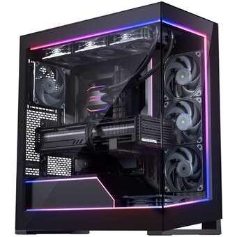  Корпус PHANTEKS NV5 MKII Black (PH-NV523TG_DBK02_RU), Digtial RGB Lighting, без БП, боковое окно Tempered Glass, Mid-Tower 