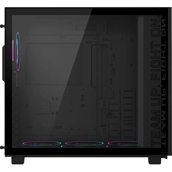  Корпус Gigabyte GB-AC400G черный (28300-AC400-1CKR) без БП ATX 2xUSB3.0 1xUSB3.1 audio bott PSU 
