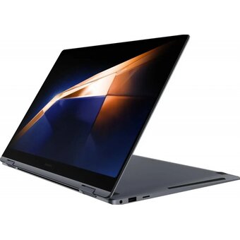  Ноутбук Samsung Electronics Galaxy Book4 Pro 360 (NP960QGK-LG1IN) 16"(2880x1800 AMOLED)/Touch/Intel Core Ultra 7 155H(1.4Ghz)/16384Mb/512PCISSDGb 